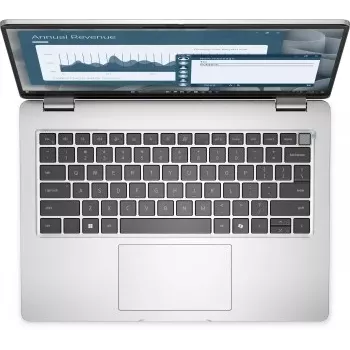 DELL PRO 14 R5 PRO-AI340 14 colių WUXGA IPS nešiojamas kompiuteris - AMD Ryzen 5, 16GB DDR5, 512GB SSD, Radeon Graphics, Windows 11 Pro, JAV klaviatūra, 3 metų ProSupport garantija