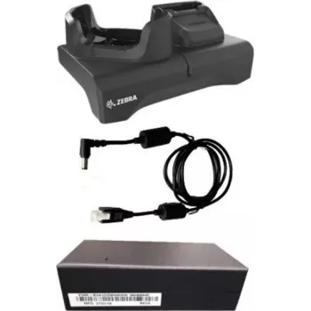 Zebra CRD-NGTC5B-2SE1B įkrovimo lopšio rinkinys su atsargine baterija ir USB ryšiu