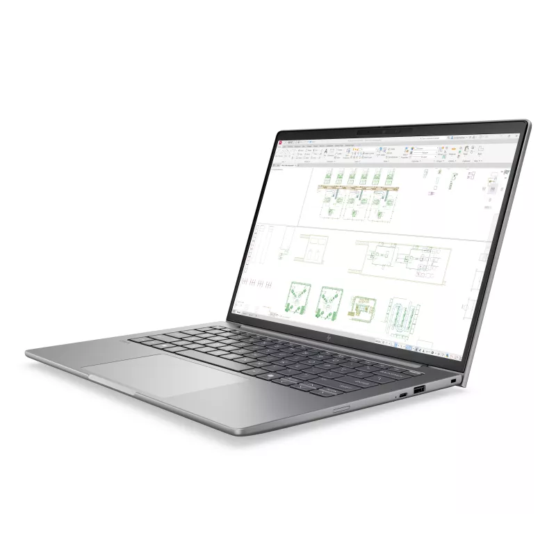 HP ZBook 8 G2i 14 colių mobilioji darbo stotis - Intel Core Ultra 9 386H, 64GB DDR5, 1TB SSD, RTX 500 Ada, Windows 11 Pro