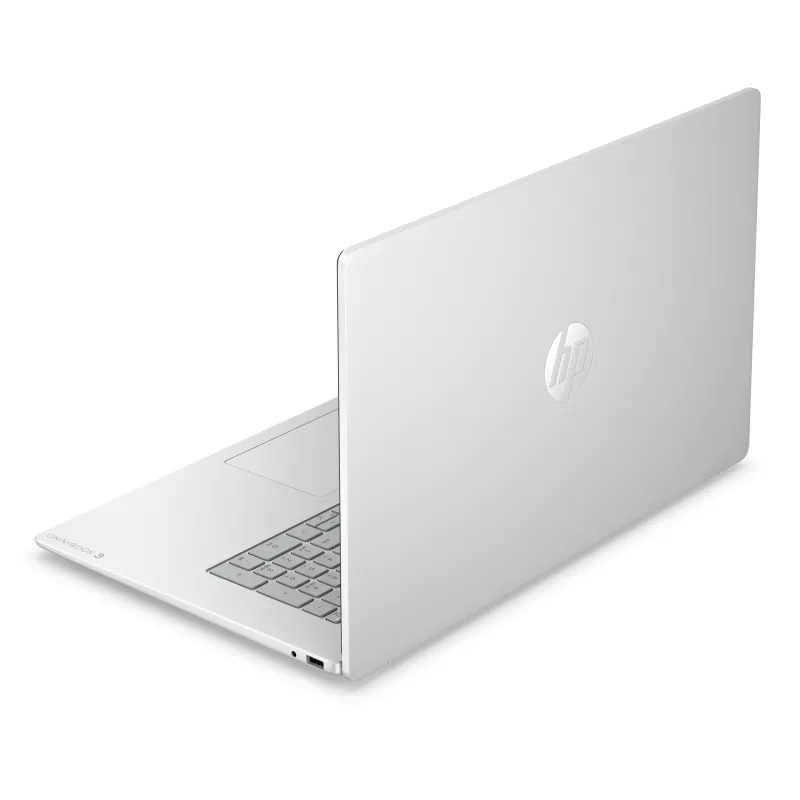 HP OmniBook 3 17-dp0007nnx - Ryzen 5 130, 24GB DDR5 1DM 4800, 512GB P, 17,3 colio FHD (1920x1080) Antiglare IPS 300 nitų, Glacier Silver DF+ - 1080p TNR, be 45W AC adapterio, Win 11 Home, 1 metai