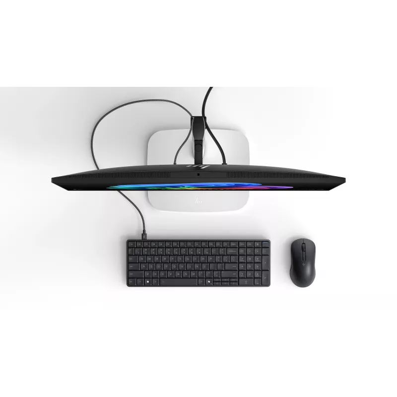 HP EliteBoard G1a AI - Ryzen 5 330, 16GB, 512GB SSD, WiFi ir BT, FPR, JAV apšviesta atspari išsiliejimui klaviatūra, 675M pelė, 32Wh, Win 11 Pro, 3 metai