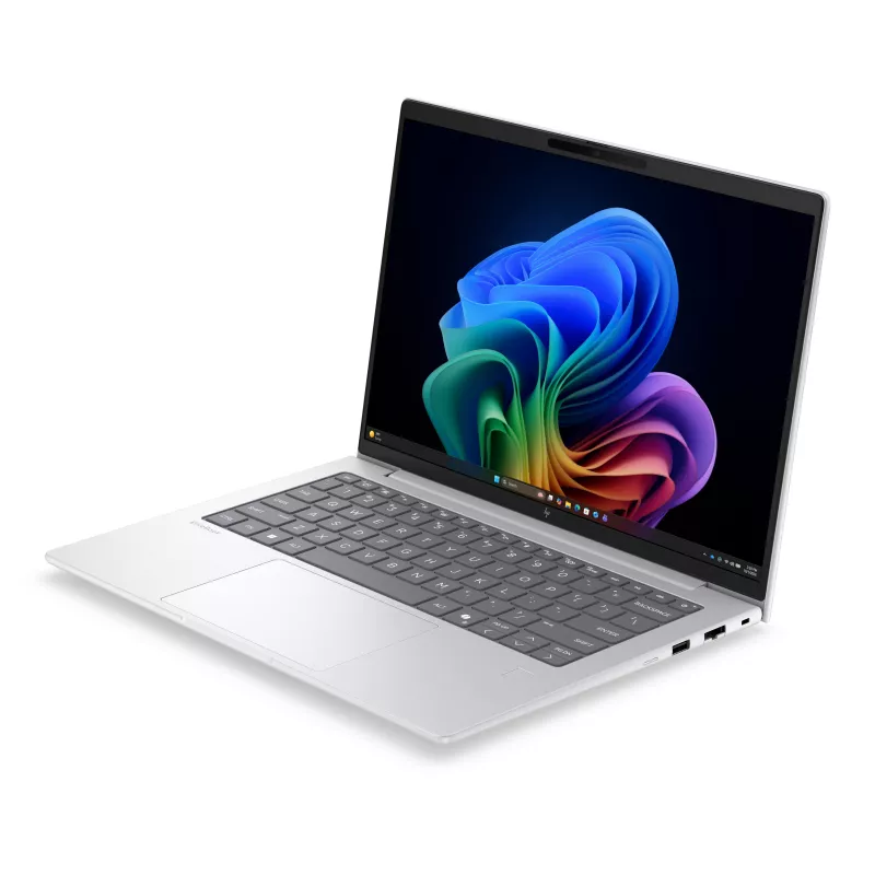 HP EliteBook 6 G2q 14 colio NGAI nešiojamasis kompiuteris su Snapdragon X2P-64-100, 16GB RAM, 512GB SSD, W11P, 3YW