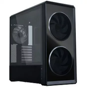 Lian Li LANCOOL 217 INF korpuso rinkinys su HydroShift II LCD-S 360TL AIO ir 3x UNI FAN SL-INF 120 Reverse Blade ventiliatoriais - juoda