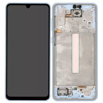 Samsung SM-A336B Galaxy A33 5G LCD jutiklinio ekrano priekinis dangtelis Awesome Blue