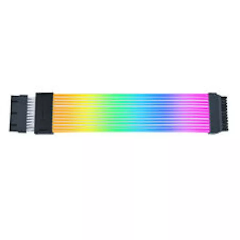 Lian Li Visual Upgrade Kit Strimer Wireless 24-pin RGB pagrindinės plokštės kabelis, valdiklis + 12V-2x6 GPU kabelis Wide ir 8.8 universalus ekranas - baltas
