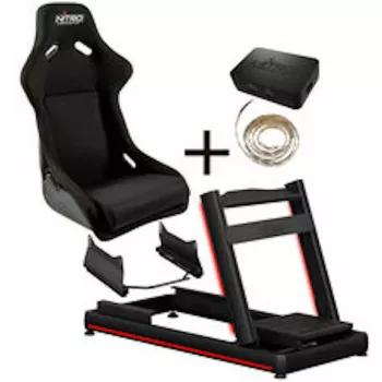 Nitro Concepts E-Racer LED Evo Bundle žaidimų kėdė