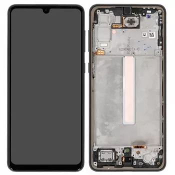 Samsung Galaxy A33 5G (SM-A336B) 6,4 colio Super AMOLED ekranas su jutikliu ir priekiniu rėmeliu – Awesome Black