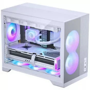 Phanteks XT M3 mini korpusas su D30 PWM Regular Airflow D-RGB ventiliatoriais, 3 vnt., baltas