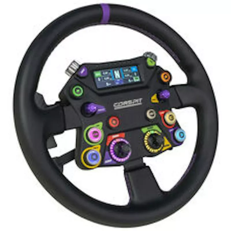 Conspit Ready to Race Bundle (8Nm) – tiesioginės pavaros lenktynių rinkinys su vairu ir pedalais