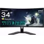 Monitorius Gigabyte G34WQCP 34 colių lenktas UWQHD žaidimų monitorius (atnaujinta prekė)