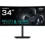 Monitorius Gigabyte GS34WQCA 34 colių lenktas VA ekranas, UWQHD, 144Hz, 1ms MPRT, FreeSync Premium, HDR Ready (atnaujinta prekė)