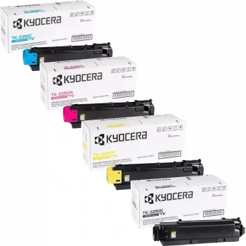Kyocera Original TK-5390 tonerio rinkinys - 4 vnt. multipack (juoda, cián, rausvai raudona, geltona) - Original - Tonerio kasetė