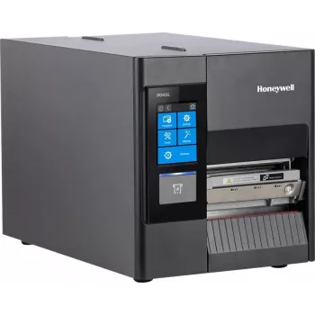 HONEYWELL PD45S0F, pilno lietimo ekranas, tiesioginio terminio ir terminio perkėlimo spausdintuvas, Ethernet, 203 dpi, etikečių paėmimo jutiklis, pervyniojimo įrenginys, nulupimo funkcija, be maitinimo laido, ES - Etikečių spausdintuvas - 203 dpi