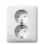 SCHNEIDER ELECTRIC 2S/16A/IP21 Q-CONN baltas dvipolis jungiklis