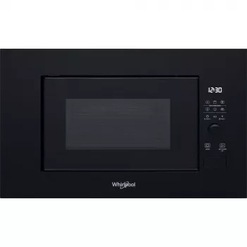 WHIRLPOOL įmontuojama mikrobangų krosnelė WMF200G NB, 20L, juoda