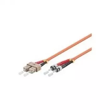 Microconnect FIB120002 ST–SC šviesolaidinis kabelis 2 m, oranžinis