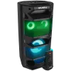 Nešiojamas 2.0 garsiakalbis SVEN PS-670, juodas, galia 2x32,5 W (RMS), TWS, Bluetooth, FM, USB, microSD, LED ekranas, nuotolinio valdymo pultas, ličio baterija