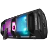 Nešiojamas 2.0 garsiakalbis SVEN PS-670, juodas, galia 2x32,5 W (RMS), TWS, Bluetooth, FM, USB, microSD, LED ekranas, nuotolinio valdymo pultas, ličio baterija