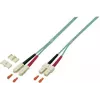 EFB Elektronik O0318.1 Duplex SC-SC OM4 šviesolaidinis komutacinis kabelis, 1 m, violetinės spalvos