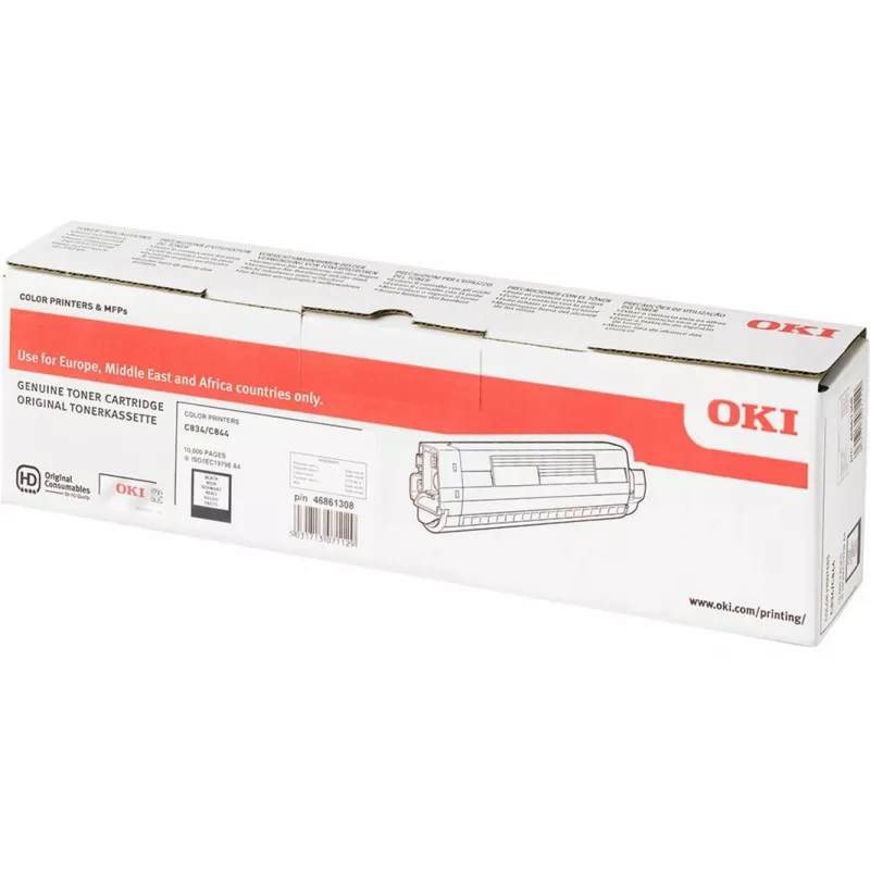 OKI 46861308 Originalus Juodas Toneris – 10 000 puslapių