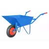 AWTOOLS AW00032 Sodo vežimėlis / Karutis – 200 kg keliamoji galia, 100 L, cinkuoto plieno dėklas, pneumatinės padangos