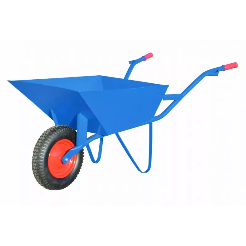 AWTOOLS AW00032 Sodo vežimėlis / Karutis – 200 kg keliamoji galia, 100 L, cinkuoto plieno dėklas, pneumatinės padangos