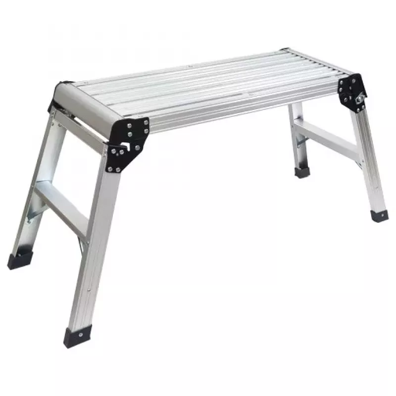 Kastom aliuminė darbinė platforma ML-203 – 150 kg talpa, 500 mm aukštis, sulankstoma