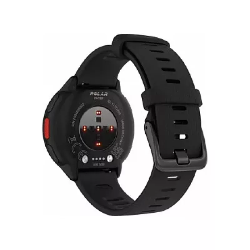 Polar Pacer GPS bėgimo laikrodis – Night Black (S/L dirželis)