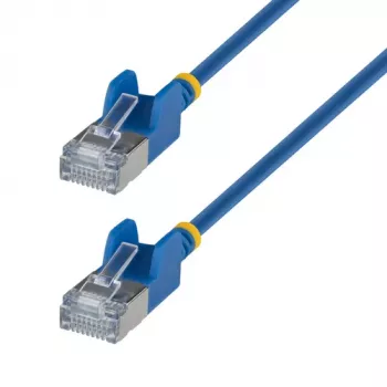 StarTech.com 1,5m Ultra Slim Cat6a Patch Cable - RJ-45 Male to RJ-45 Male - Blue