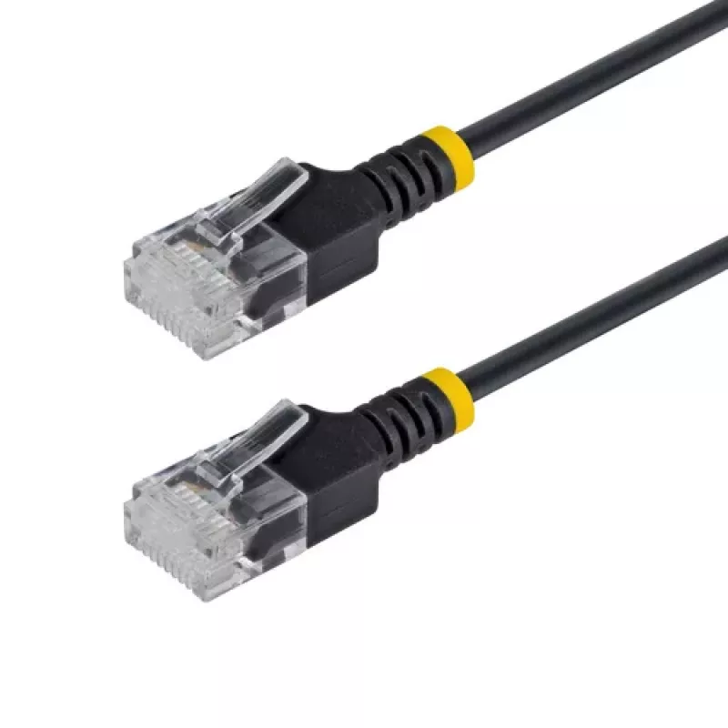 StarTech.com 30cm Ultra Slim Cat6a UTP Patch Cable - RJ-45 Male to RJ-45 Male - Blue