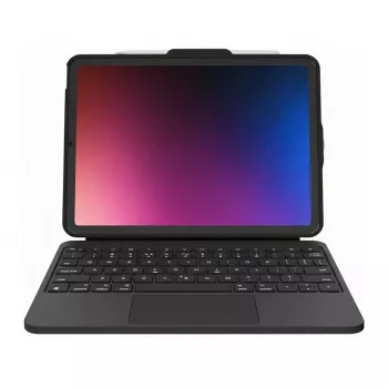 DEQSTER Prime Keyboard Case, skirta iPad (10th Gen / A16) - QWERTY - Juoda
