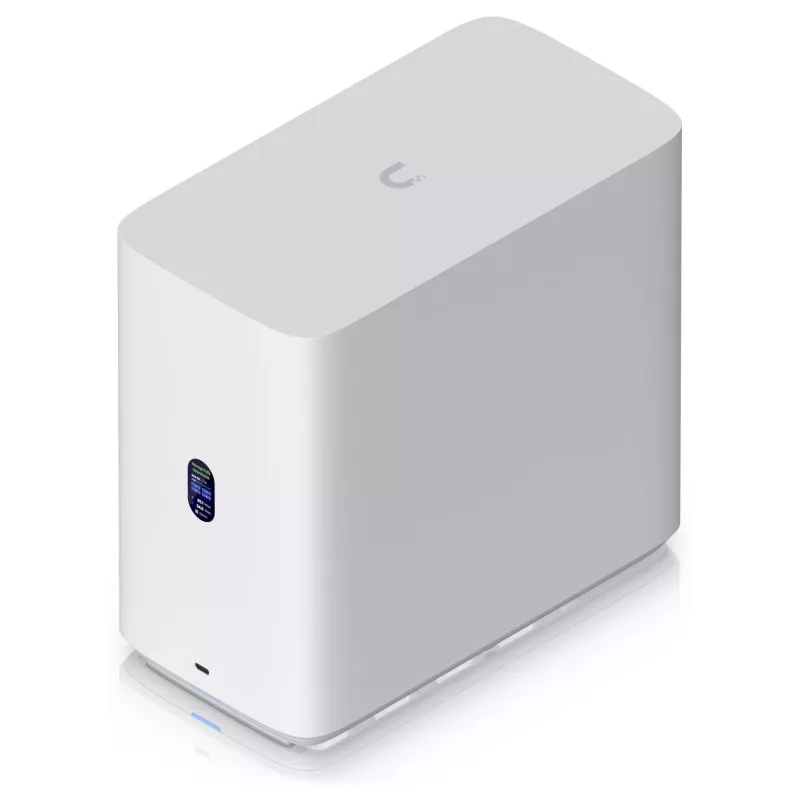 Ubiquiti UNAS-4-W 4-Bay NAS Server, White, 4GB RAM, 2.5GbE, 10GbE