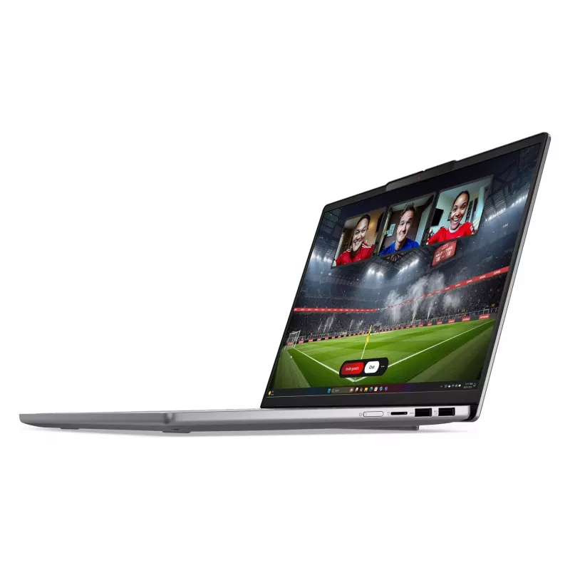 Lenovo IdeaPad 5 Slim 14 inch OLED nešiojamas kompiuteris - AMD Ryzen AI 5 430, 16GB RAM, 512GB SSD, Windows 11 Home, Cloud Grey
