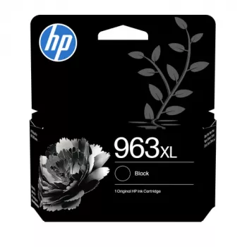 HP 963XL High Yield Original Juoda Rašalo Kasetė (42,5 ml, 2 000 puslapių)