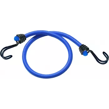 Master Lock Twin Wire Bungee su Atvirkštiniais Kabliais 3017EURDAT (2 vnt. pakuotė, 1 m, Juoda)