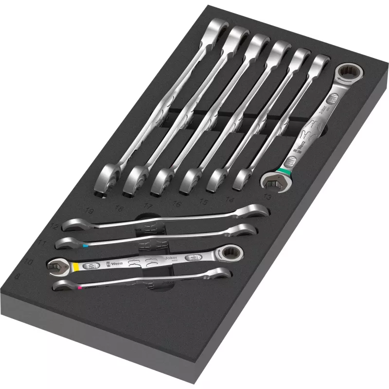 Wera Joker Kombinuotas Reketinis Raktų Rinkinys 11 dalių 8-19 mm