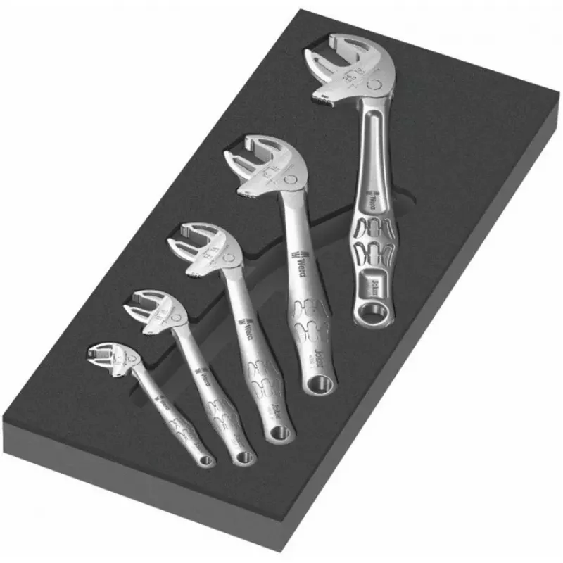 Wera Joker 05150122001 Savaime susireguliuojančių veržliarakčių rinkinys, 5 vnt., 7–24 mm