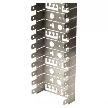 EFB Elektronik LSA Montavimo dėklas, 50 modulių, gylis 50 mm, lenkimo spindulys 25 mm, 2 vnt. pakuotė