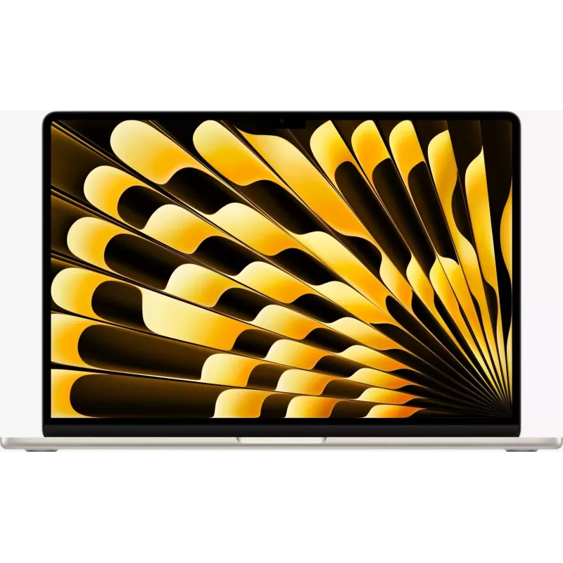 Apple MacBook Air Z1LT 15,3 colio, M5 10 branduolių CPU/10 branduolių GPU, 24 GB RAM, 512 GB SSD, 35W USB-C, Starlight, DE