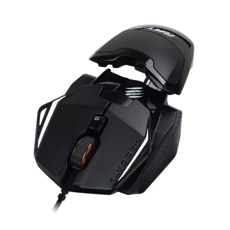 Mad Catz THE AUTHENTIC R.A.T. 1+ Gaming Mouse (MR01MCINBL000-0) - Black/Red