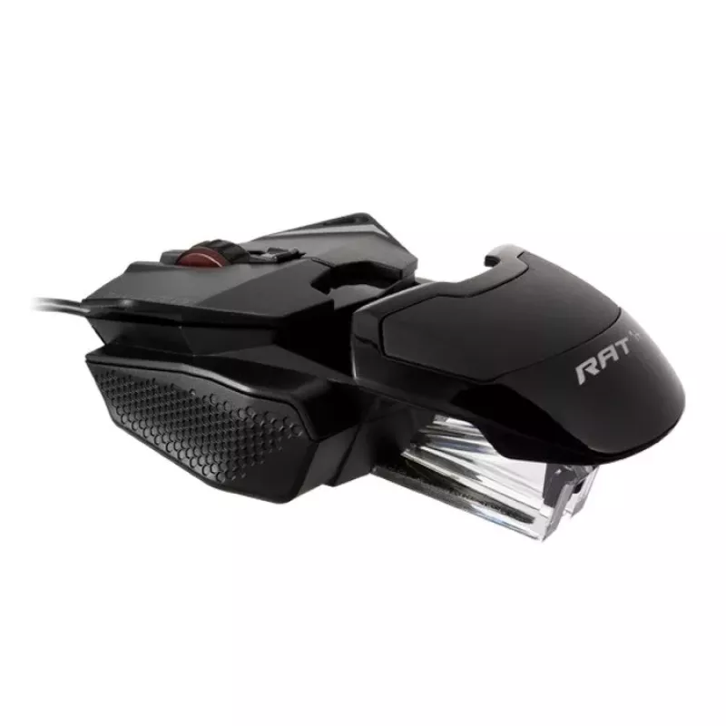 Mad Catz THE AUTHENTIC R.A.T. 1+ Gaming Mouse (MR01MCINBL000-0) - Black/Red