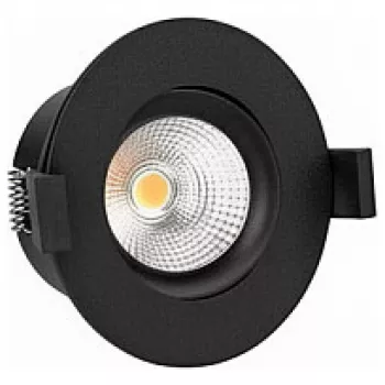 Shelly PbS Hilux DS8 LED Recessed Spotlight, 2200-6500K, CRI95, 600lm, Bluetooth, Wi-Fi, Black