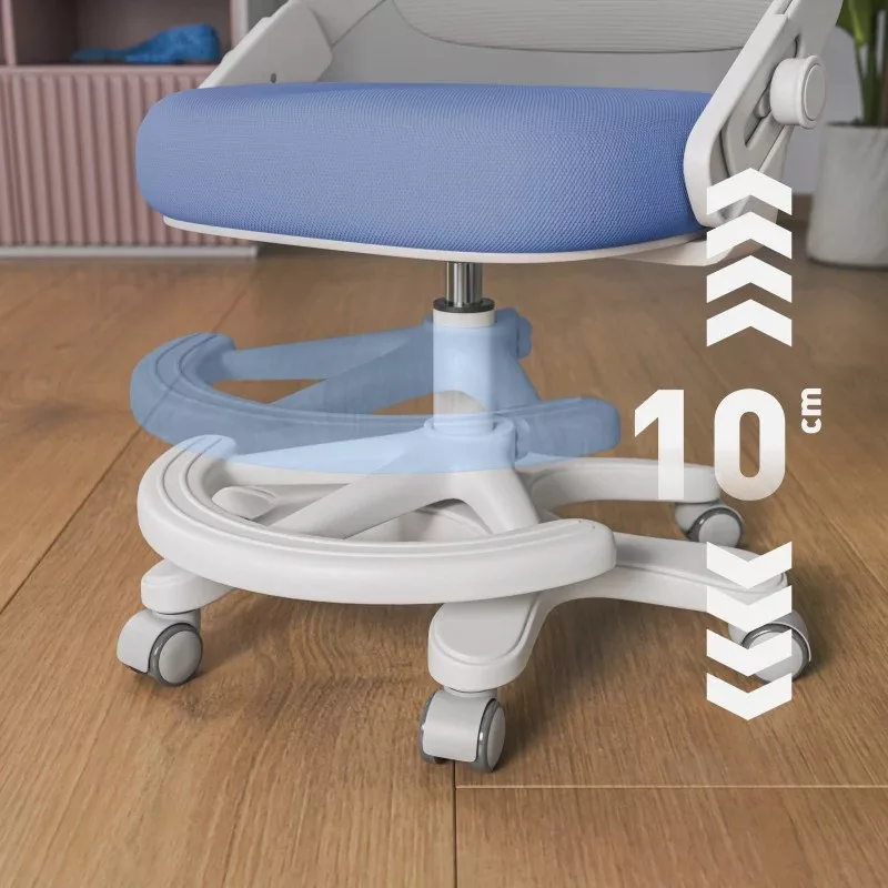 MARK ADLER Junior 4.3 Blue-Grey Swivel Chair