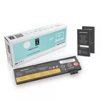 MITSU Movano Battery for Lenovo ThinkPad T570 (10,8V, 4400 mAh, 47 Wh)