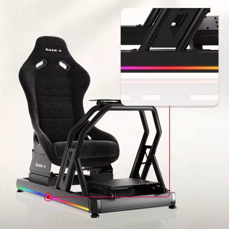 Huzaro Speed 9.0 Electric Height Adjustable Desk Frame - Black