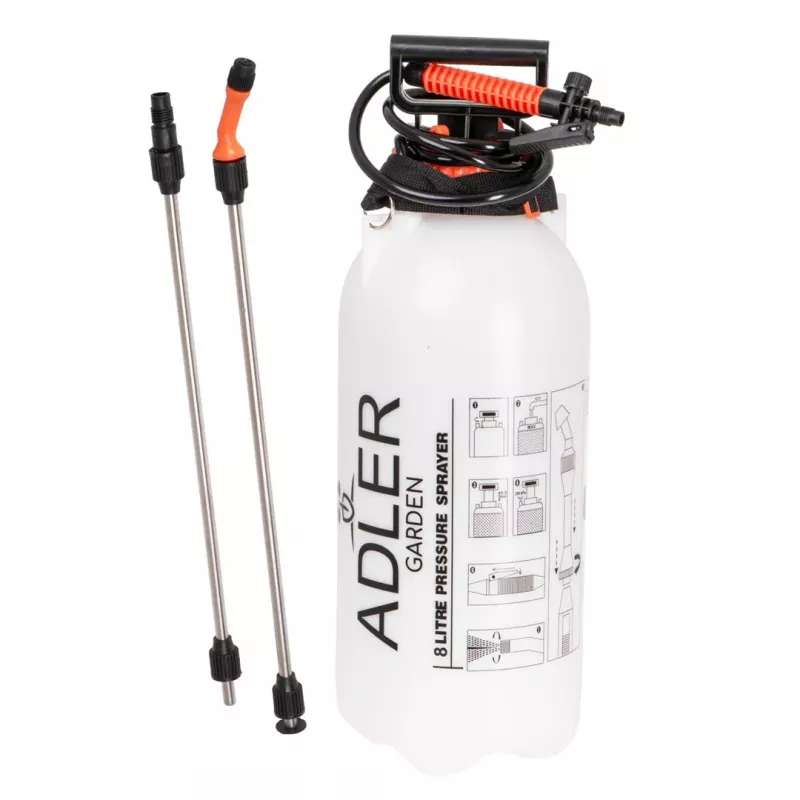 ADLER AD 6809 Rankinis slėginis purkštuvas 8 L