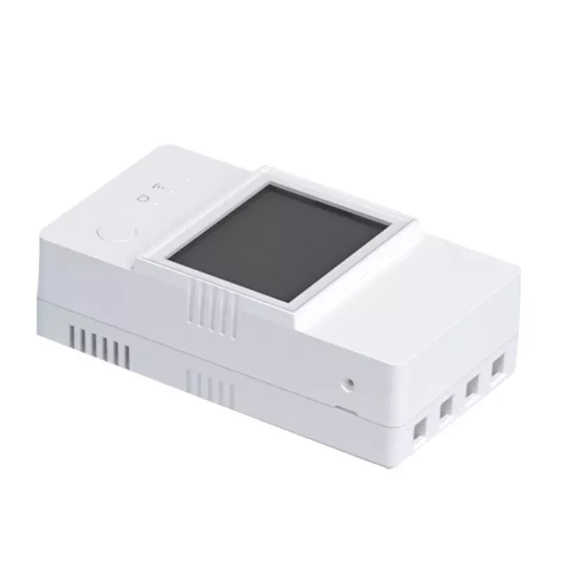 Sonoff POWR316D WiFi išmanusis energijos skaitiklis su jungikliu, 16A, 3500W, LCD ekranu, veikia su Alexa ir Google Home