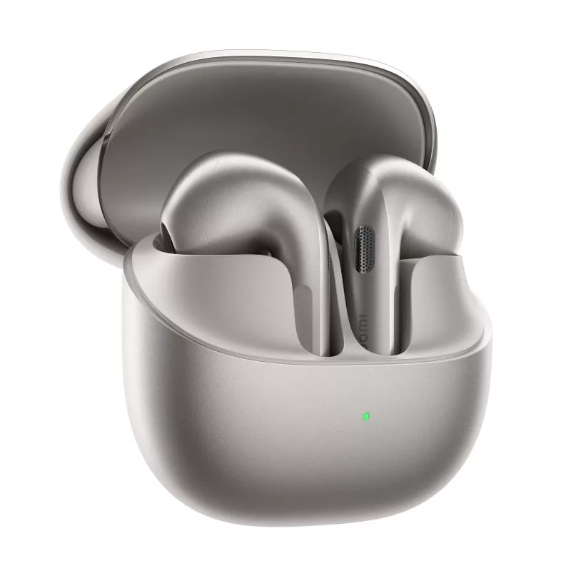 Xiaomi Buds 6, Titanium Gray – belaidės ausinės su hibridiniu ANC 52 dB