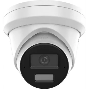 Hikvision DS-2CD2343G2-LI2U 4MP AcuSense Turret IP kamera su išmaniu hibridiniu apšvietimu, 2,8mm