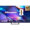 Hisense 100Q7S PRO 100 colių 4K Hi-QLED išmanusis televizorius 144Hz 6ms HDR Wi-Fi Bluetooth Juoda/Pilka
